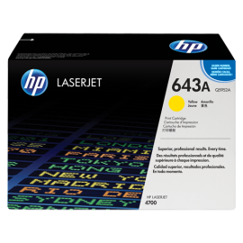 HP 643A ( Q5952A ) Yellow LaserJet Toner Cartridge