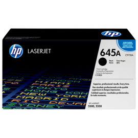 HP 645A Black LaserJet Toner Cartridge