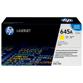 HP 645A Yellow LaserJet Toner Cartridge