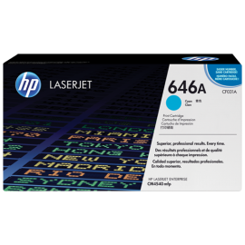 HP 646A (CF031A) Cyan LaserJet Toner Cartridge