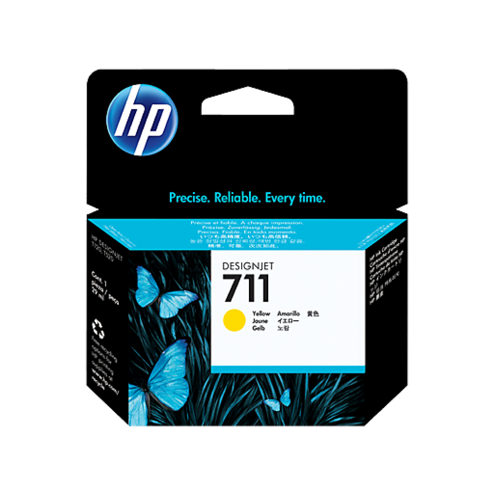 HP 711 29-ml Yellow Ink Cartridge