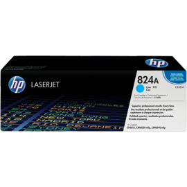 HP 824A (CB381A ) Cyan LaserJet Toner Cartridge