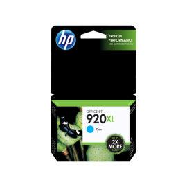 HP 920XL High Yield Cyan Original Ink Cartridge