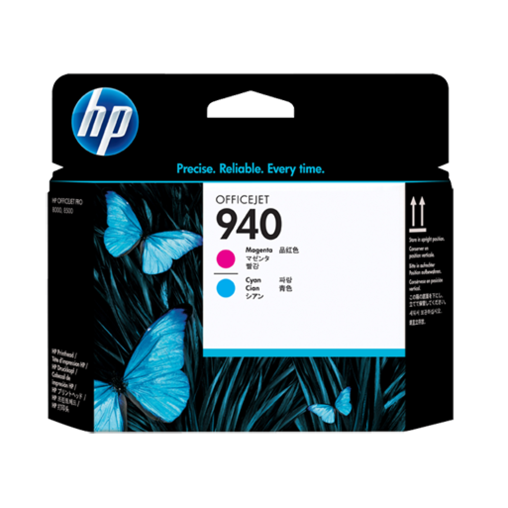 HP 940 Magenta and Cyan Original Printhead