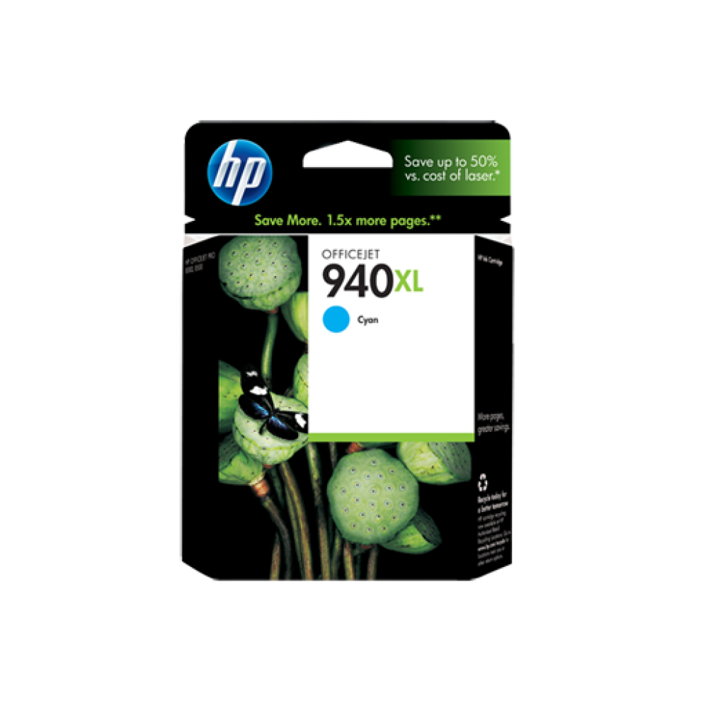 HP 940XL High Yield Cyan Original Ink Cartridge