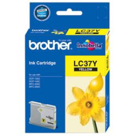 Brother LC-37 Yellow Ink Cartridge